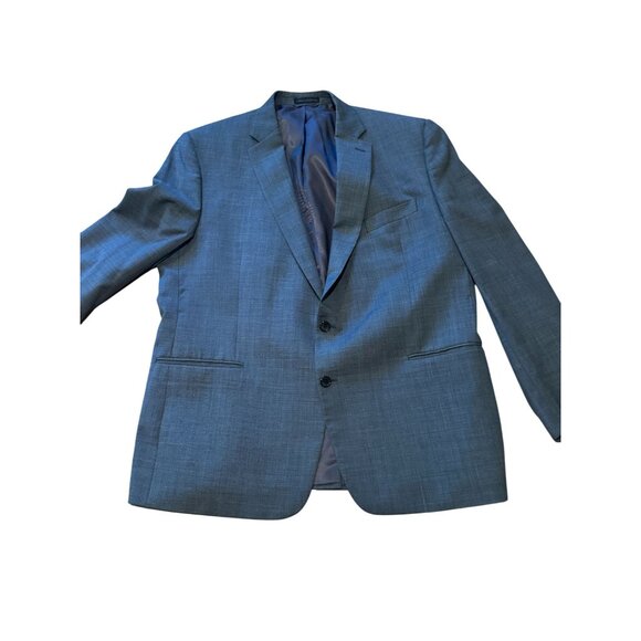 Lauren Ralph Lauren Men’s Blazer Jacket – 100% Wool – Gray – Classic Two-Button - Picture 7 of 10